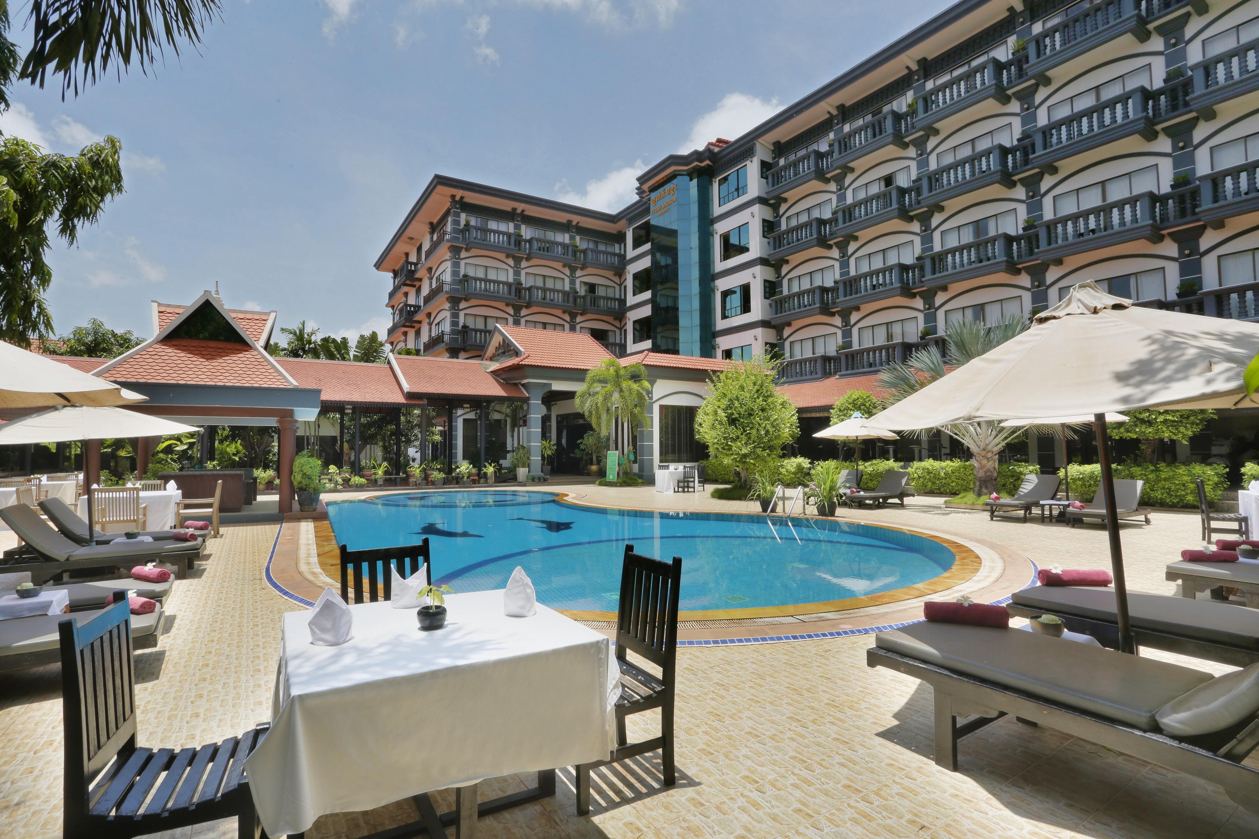 Lucky Angkor Hotel & Spa Siem Reap Esterno foto
