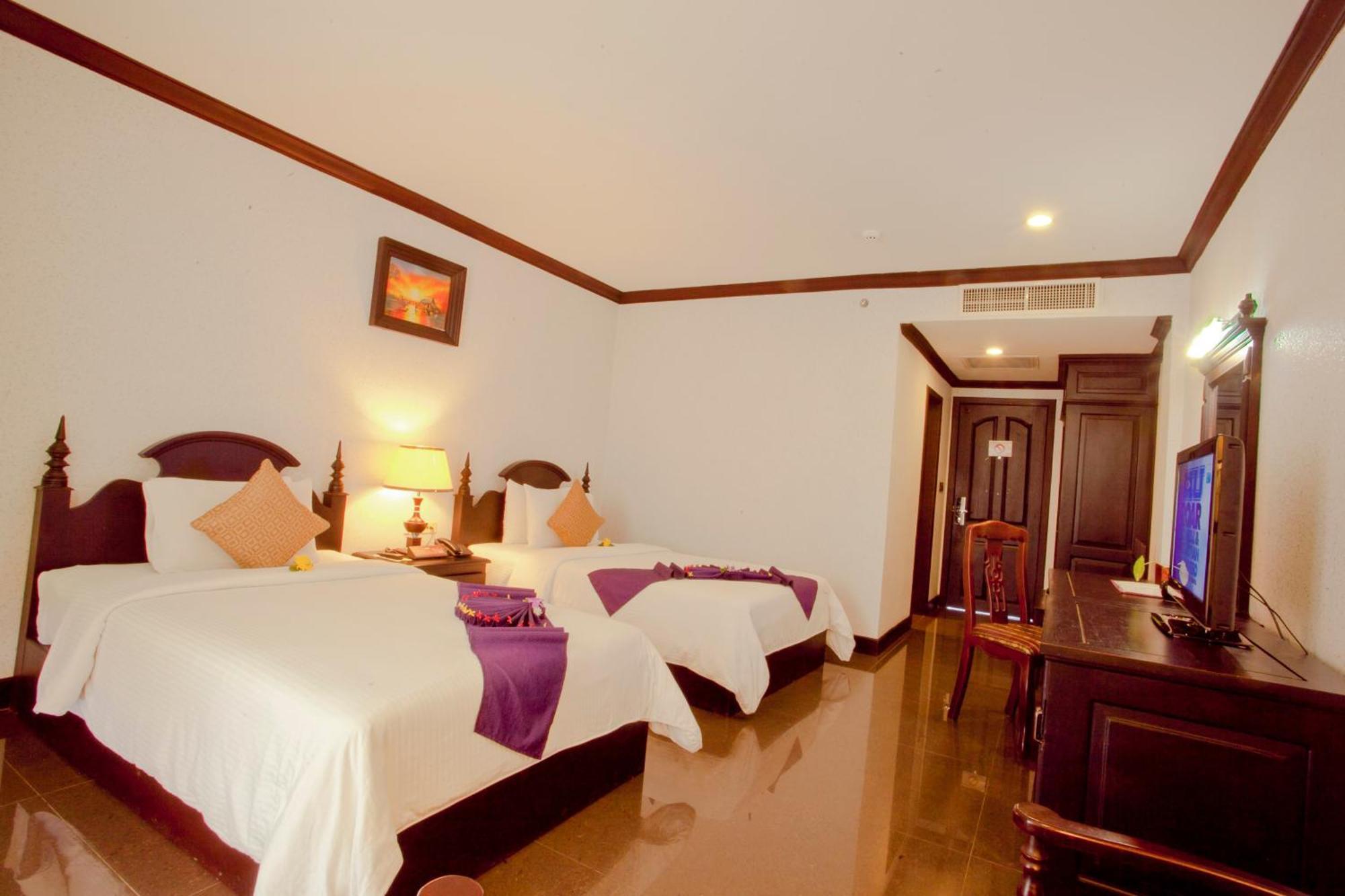 Lucky Angkor Hotel & Spa Siem Reap Esterno foto