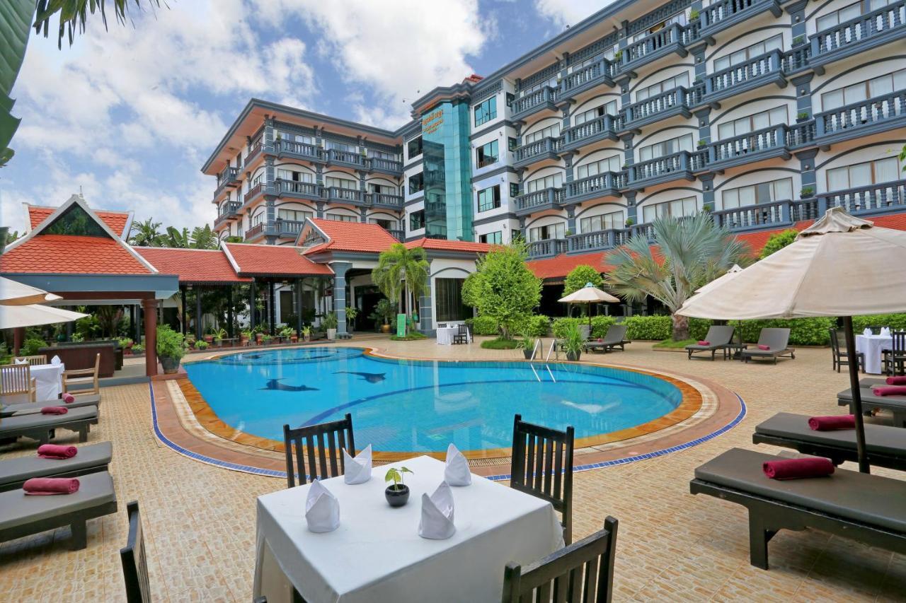 Lucky Angkor Hotel & Spa Siem Reap Esterno foto